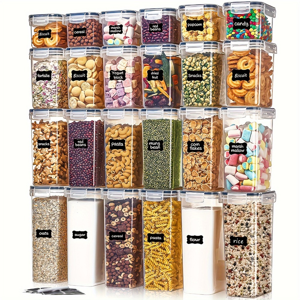 Food Storage Quart - 24 Buah Wadah Penyimpanan Makanan 12