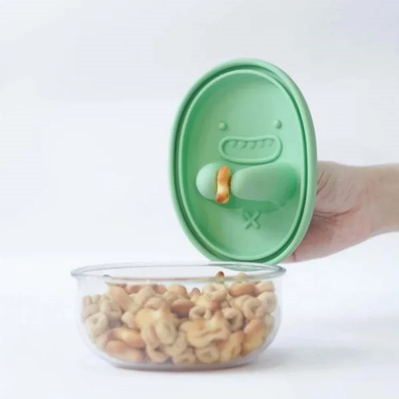 Food Storage Unit - Kotak Camilan Bebas Genggam, Tanpa Remah-Remah,