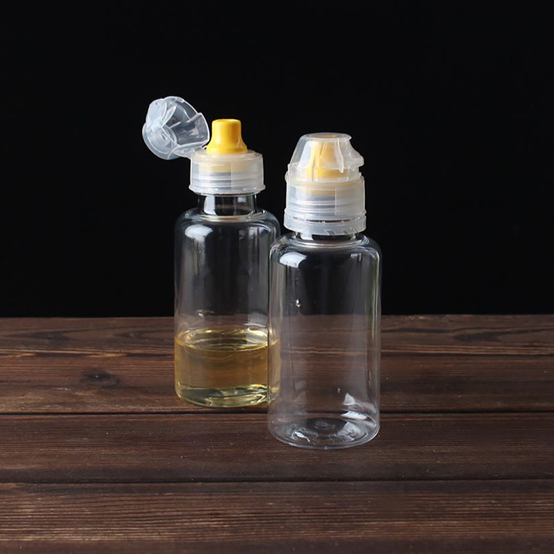 Condiment Squeeze Bottle - 1 Buah 95Ml Dispenser Madu Transparan
