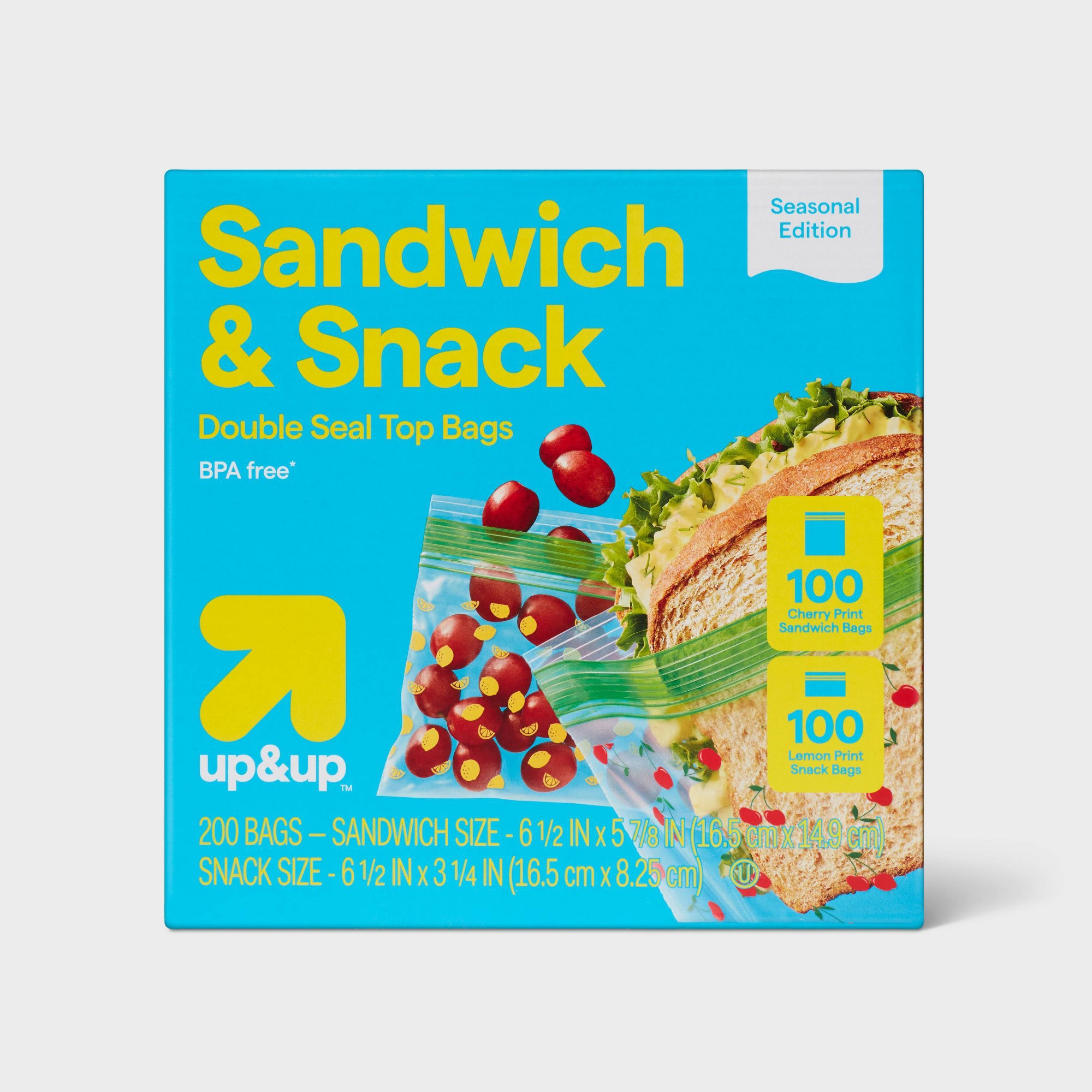 Food Storage Variety Pack - 200pcs Kantong Penyimpanan Makanan Berbagai Macam