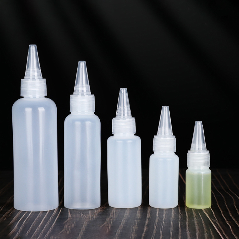 Condiment Squeeze Bottle - Botol aplikator kosong, 50/100 buah botol