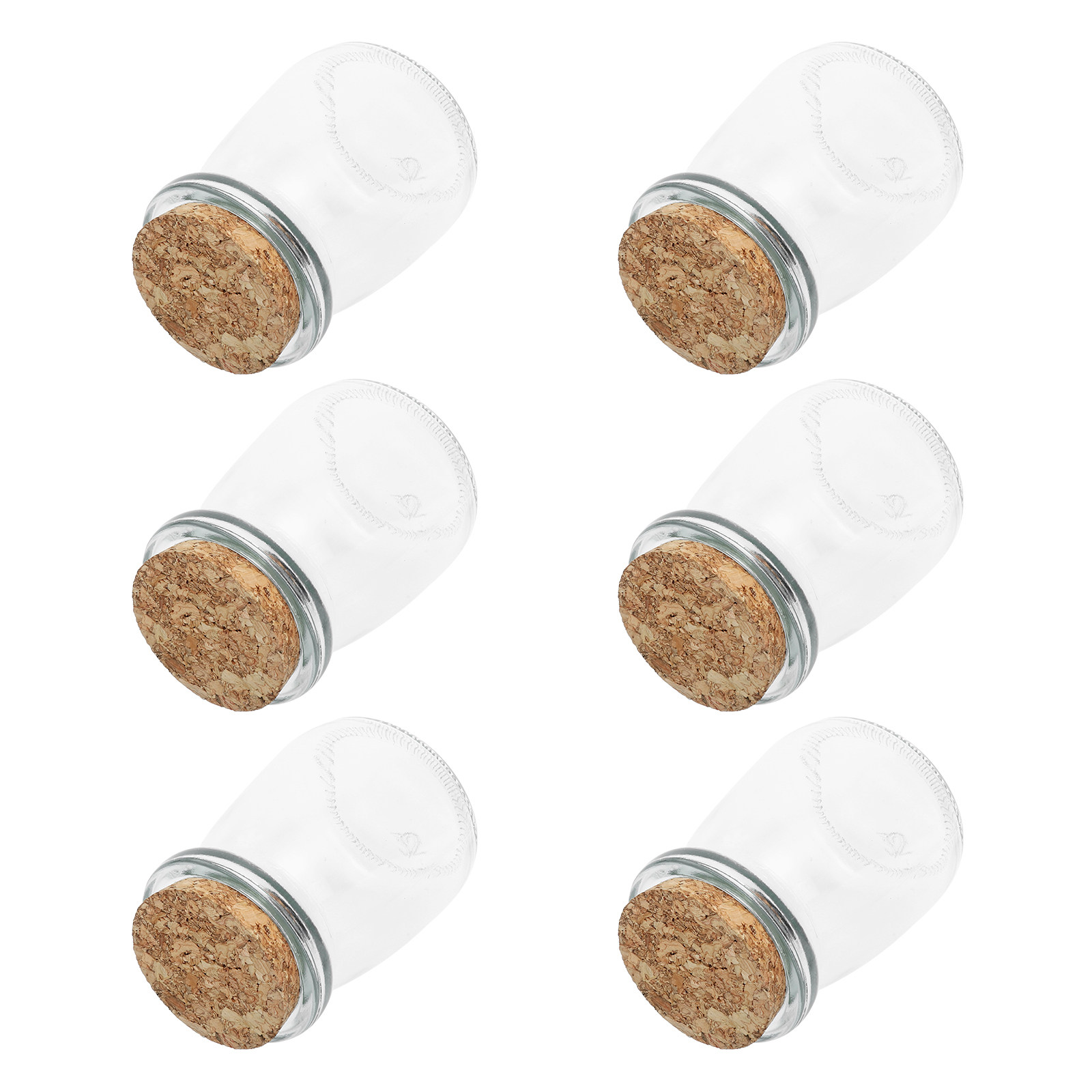 12 Buah Botol Kaca untuk Sajia - Food Storage Glass Container Set ulasan dan harga