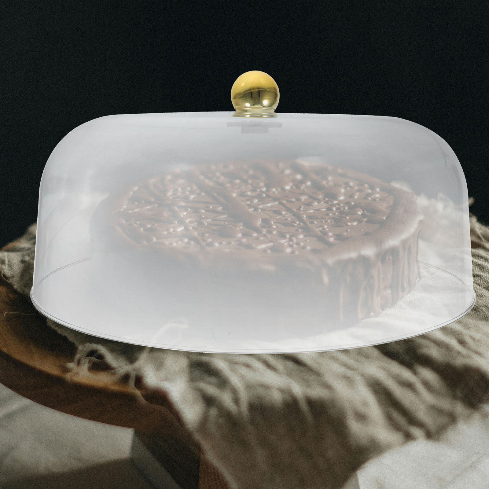 Penutup Kue Transparan Berbaha - Food Storage Lid ulasan dan harga
