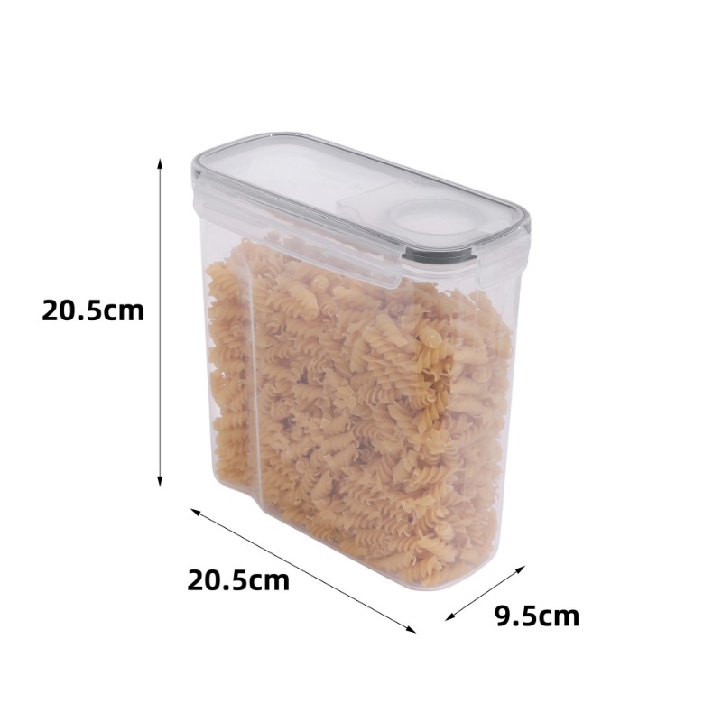 Wadah Penyimpanan Sereal 2,5L  - Airtight Cereal Jar ulasan dan harga