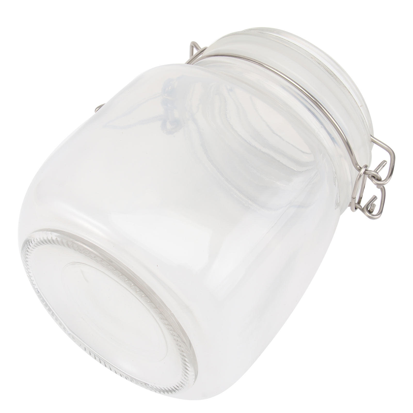 Pot Kaca Transparan Persegi 10 - Food Storage Glass Container Set ulasan dan harga