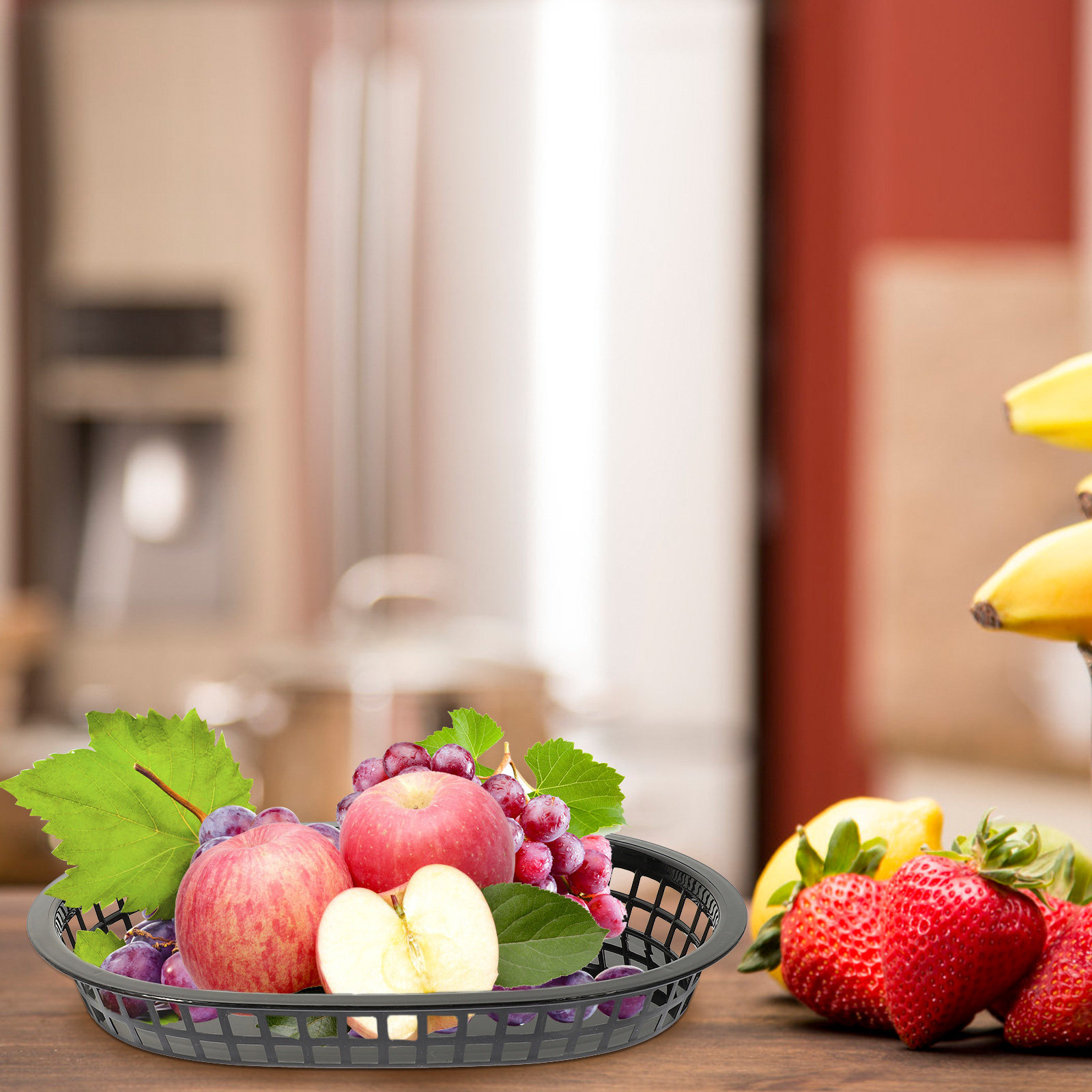 6 Buah Keranjang Kentang Goren - Storage Food Tray ulasan dan harga