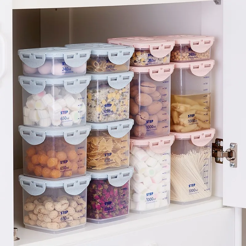 WBBOOMING Kotak Plastik Sehat  - Airtight Cereal Jar ulasan dan harga