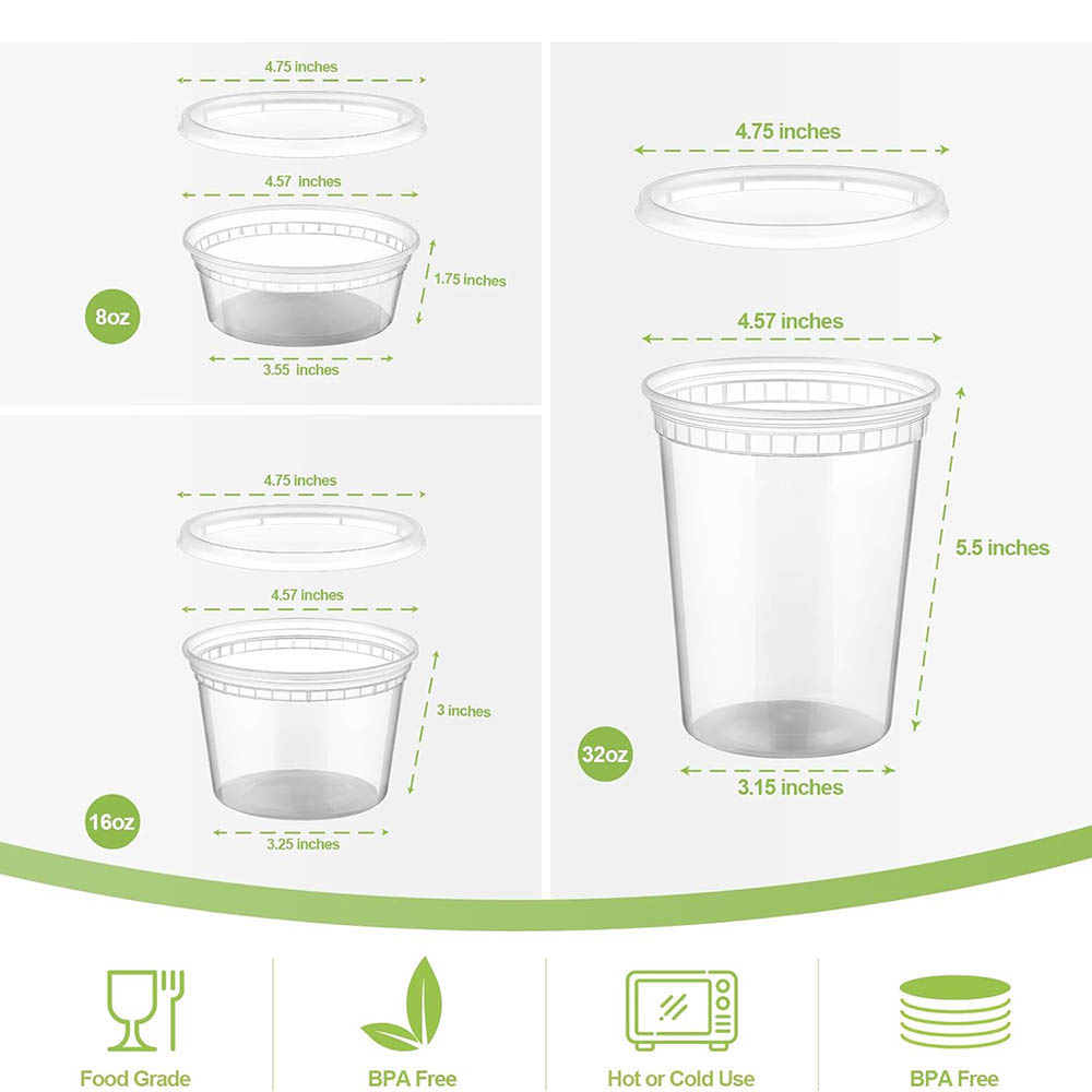 Kontainer Makanan Plastik Deng - Food Storage Variety Pack ulasan dan harga