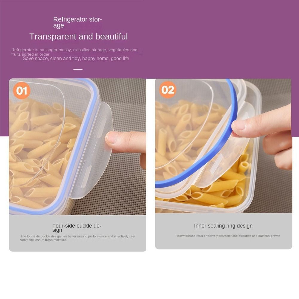 Wadah Makanan Kotak Makan Sian - Food Storage Quart ulasan dan harga