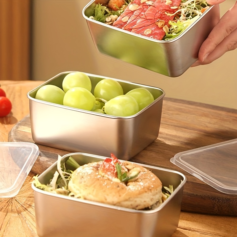 3/6Pcs Wadah Penyimpanan Makan - Food Storage Boxes With Lids ulasan dan harga