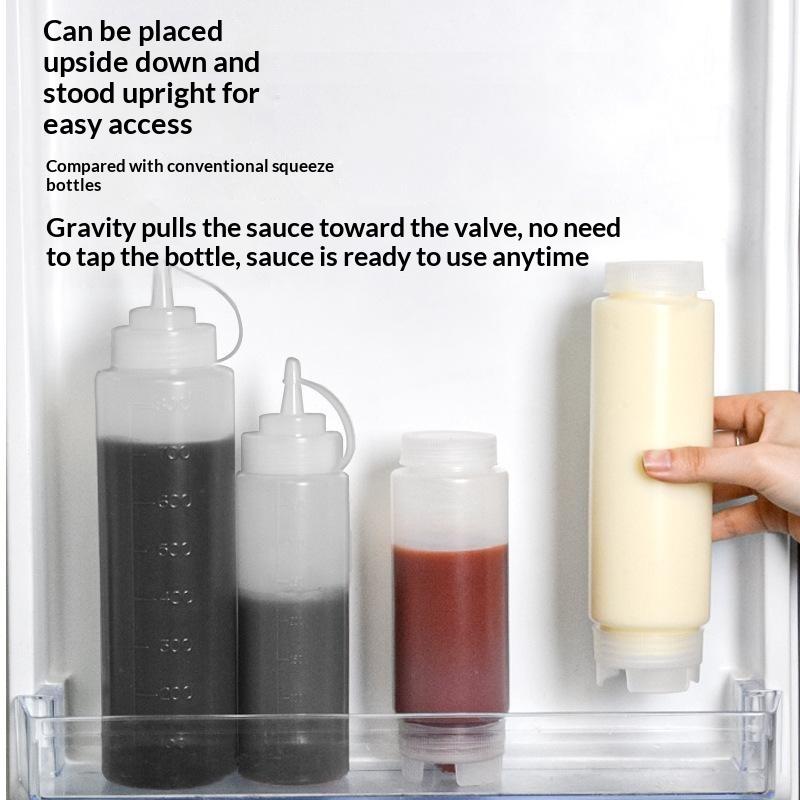 Botol Saus Plastik Baru dengan - Condiment Squeeze Bottle ulasan dan harga