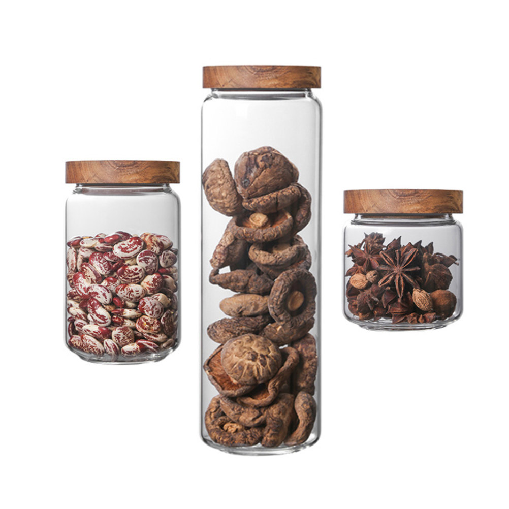 1Pcs Wadah Penyimpanan Biji-bi - Airtight Cereal Jar ulasan dan harga