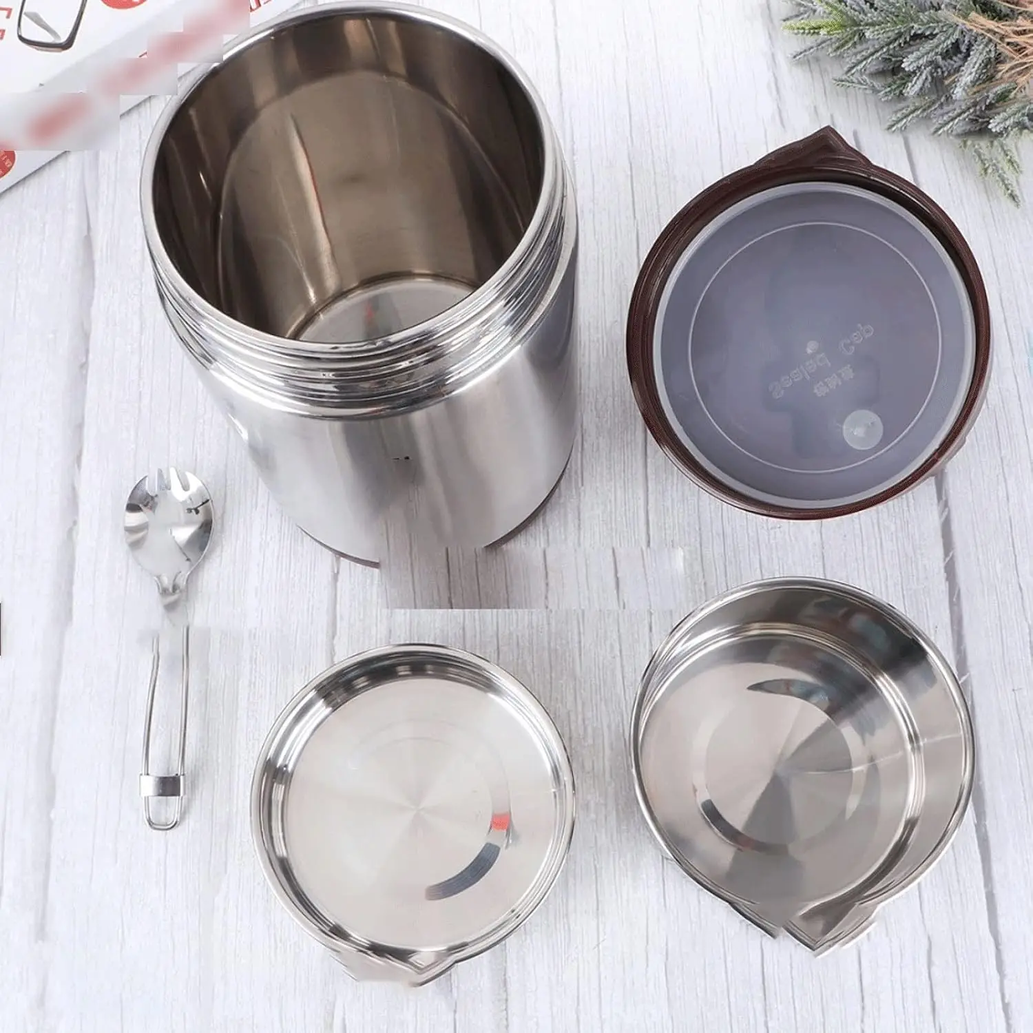 Kotak makan siang bento untuk  - Food Storage Box Stainless Steel ulasan dan harga