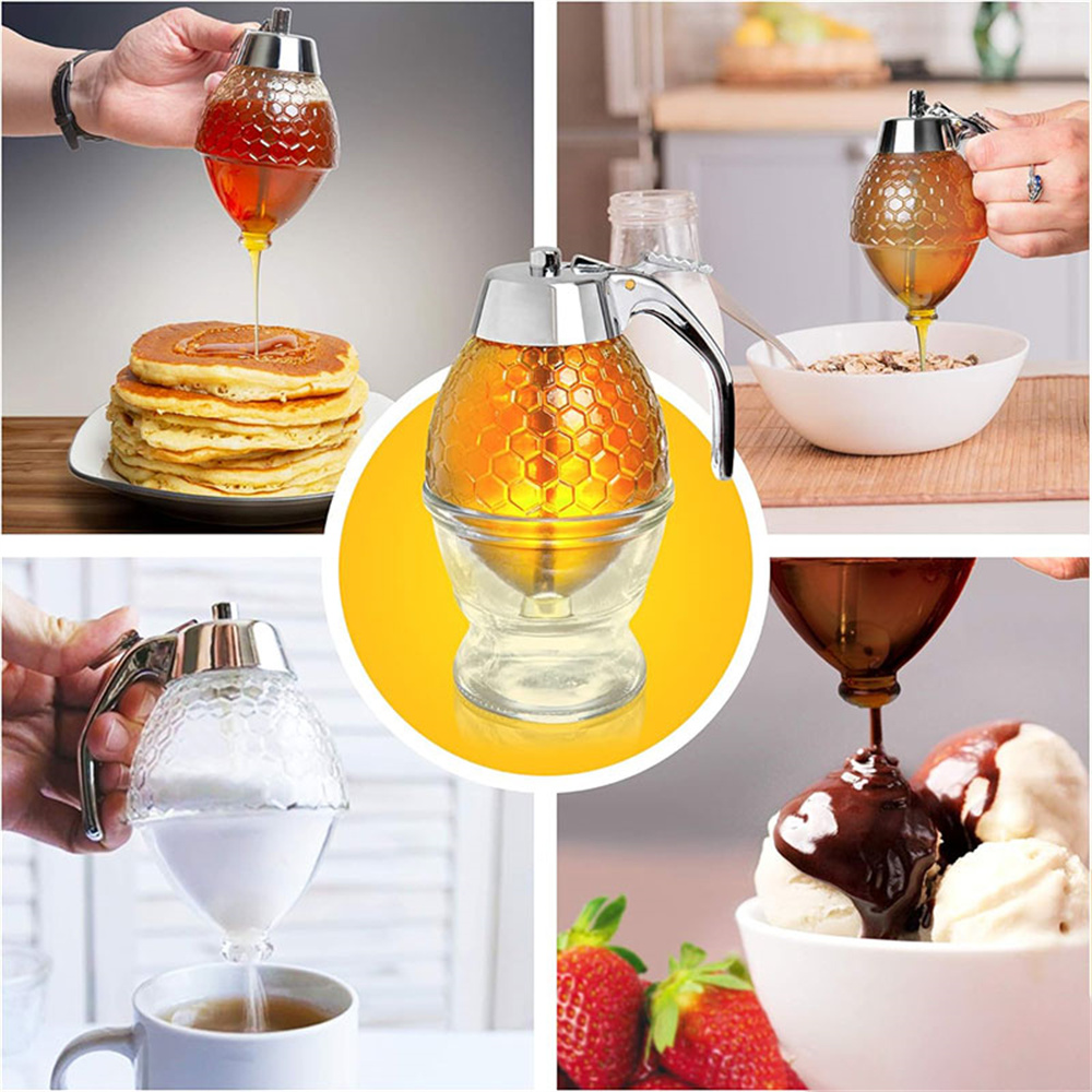 1 buah Dispenser Madu Anti Tet - Condiment Squeeze Bottle ulasan dan harga