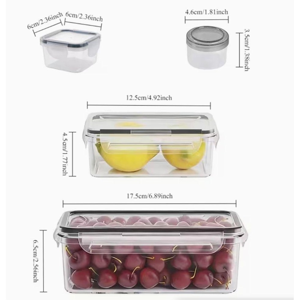 4 Wadah Penyimpanan Makanan Tr - Food Storage Boxes With Lids ulasan dan harga