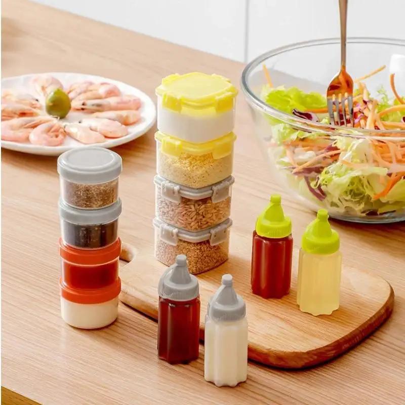 Botol Saus Portable Kecil, Bot - Condiment Squeeze Bottle ulasan dan harga