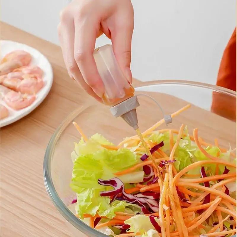 Botol Saus Portable Kecil, Bot - Condiment Squeeze Bottle ulasan dan harga