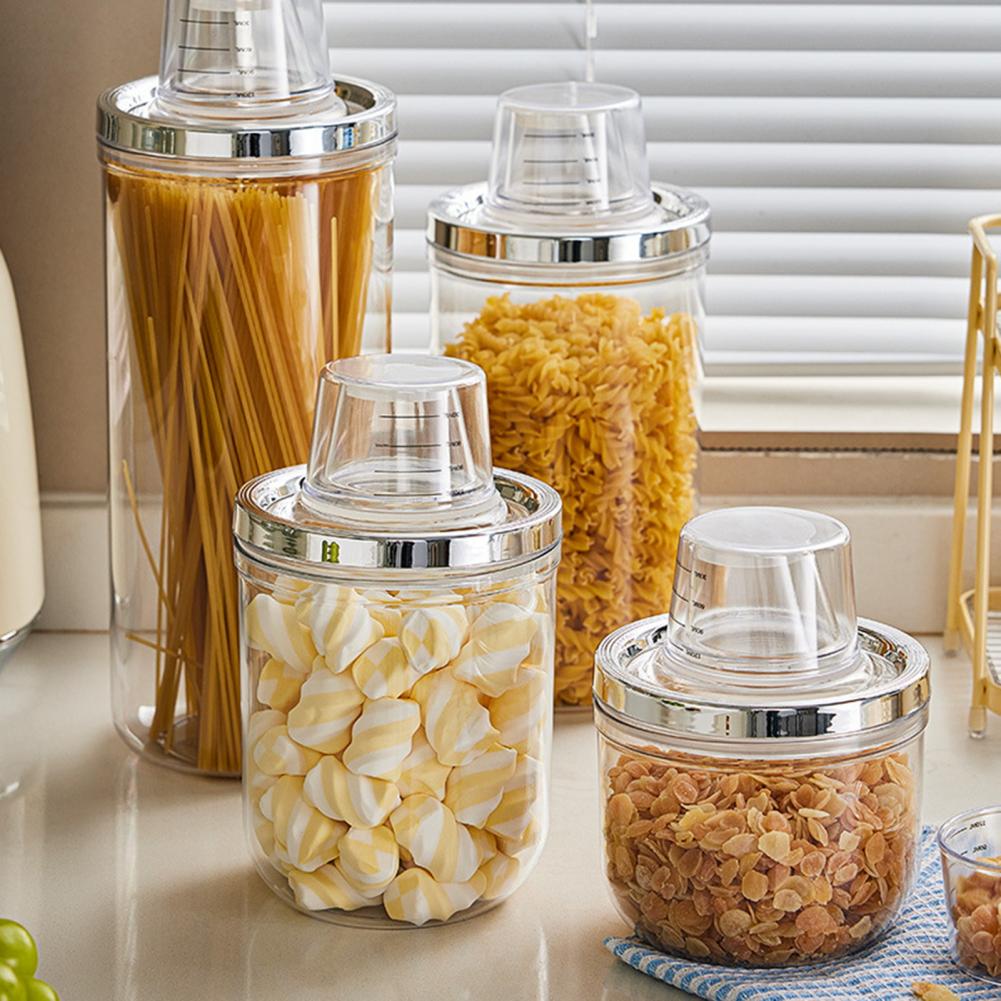 Stoples Kedap Udara 900/1400/2 - Airtight Cereal Jar ulasan dan harga