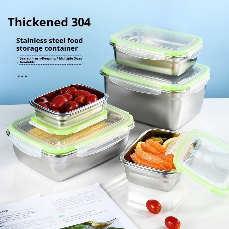 Set Kotak Makan Siang Stainles - Food Storage Boxes With Lids ulasan dan harga