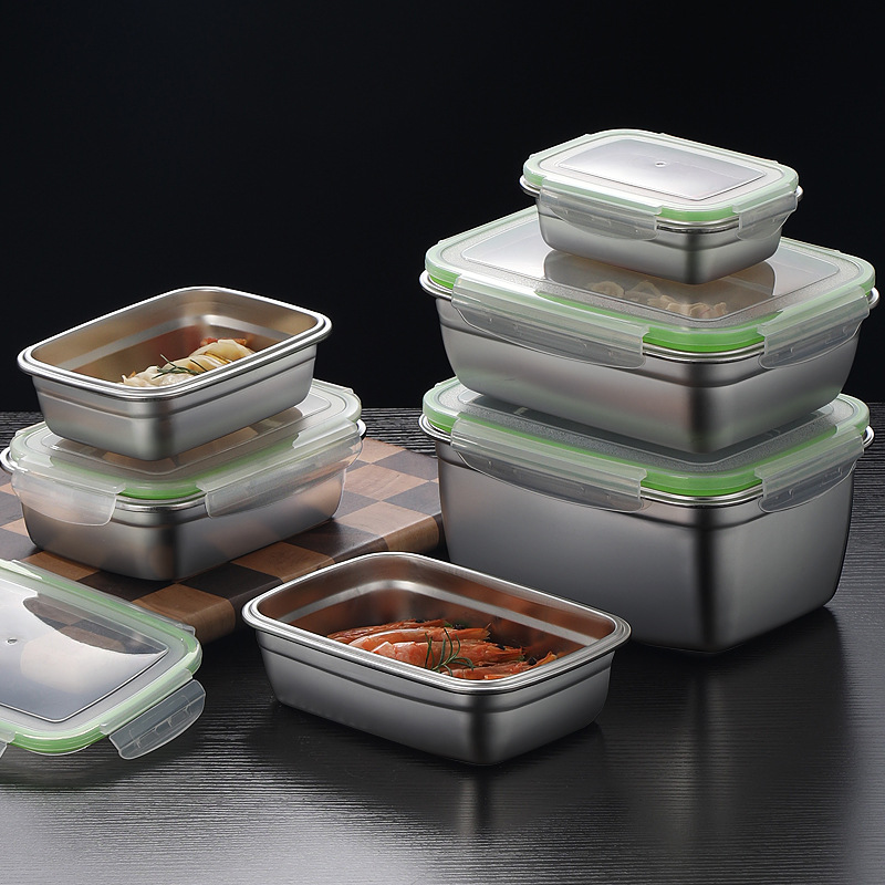 Set Kotak Makan Siang Stainles - Food Storage Boxes With Lids ulasan dan harga