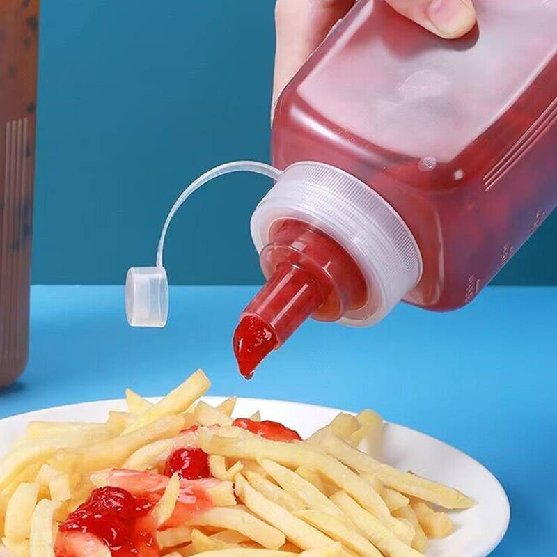 Botol Saus Dispenser Bumbu Tek - Condiment Squeeze Bottle ulasan dan harga