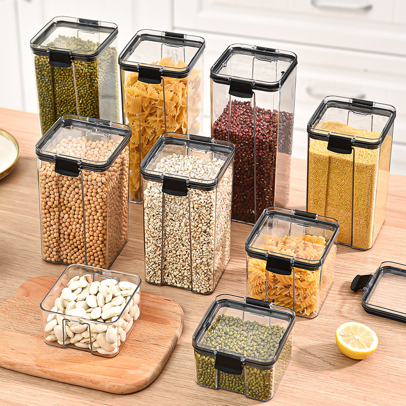 1-4 Buah Stoples Kedap Udara P - Airtight Cereal Jar ulasan dan harga