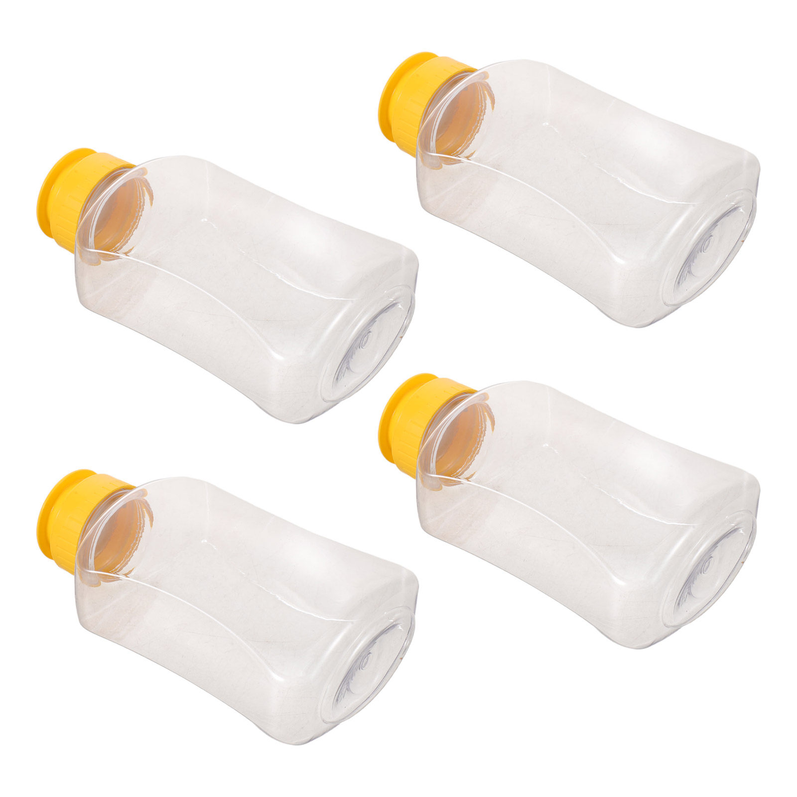4 Buah Botol Madu 180Ml Plasti - Condiment Squeeze Bottle ulasan dan harga