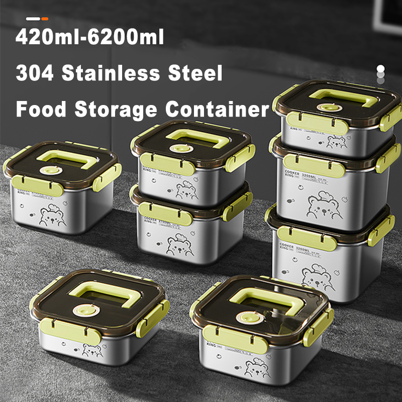 COOKER KING 420Ml-6200Ml Wadah - Food Storage Box Stainless Steel ulasan dan harga