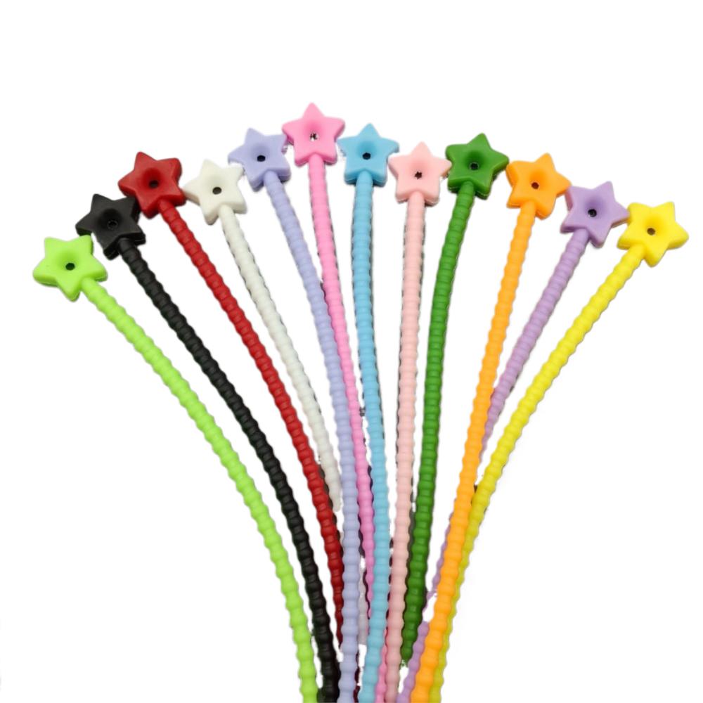 10Pcs Pengatur Kabel Silikon B - Food Storage Lid ulasan dan harga
