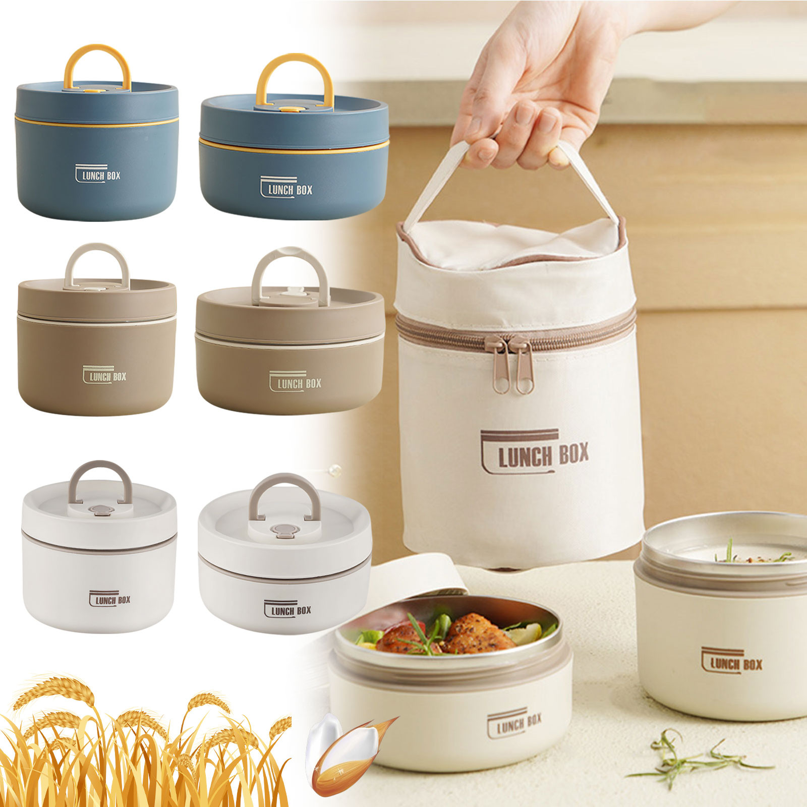Kotak Makan Siang Termal Stain - Food Storage Box Stainless Steel ulasan dan harga