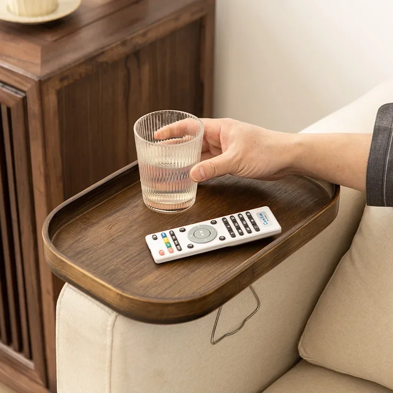 Meja Samping Sofa Model Jepit, - Storage Food Tray ulasan dan harga